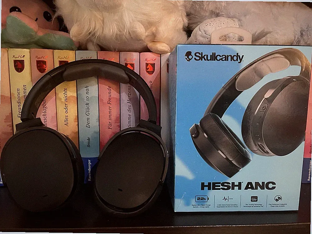 Skullcandy Hesh ANC, Over-Ear Bluetooth Kopfhörer, Schwarz