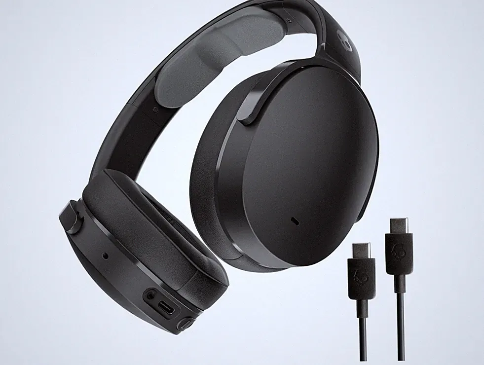 Skullcandy Hesh ANC Over-Ear Kopfhörer Schwarz Geräuschunterdrückungbis 22 Stun.