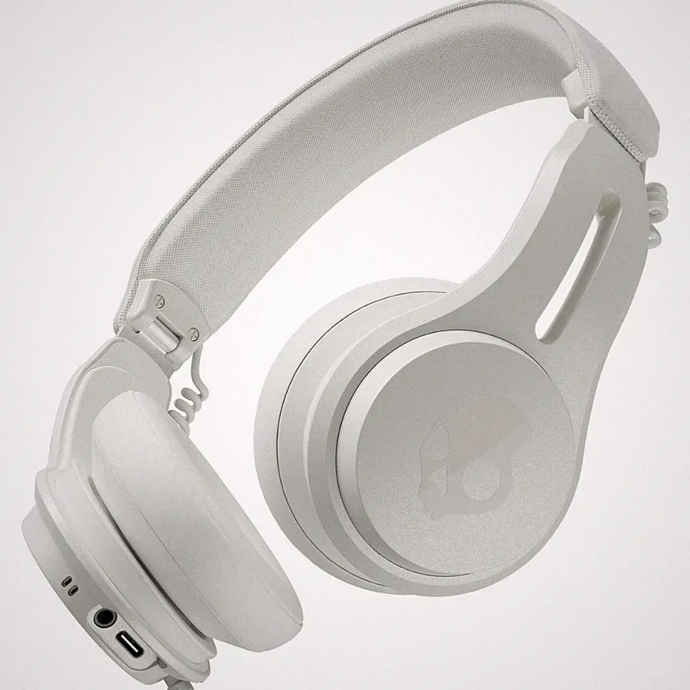 Skullcandy Icon ANC Wireless On-Ear Kopfhörer Noise Cancelling 60H Bone White