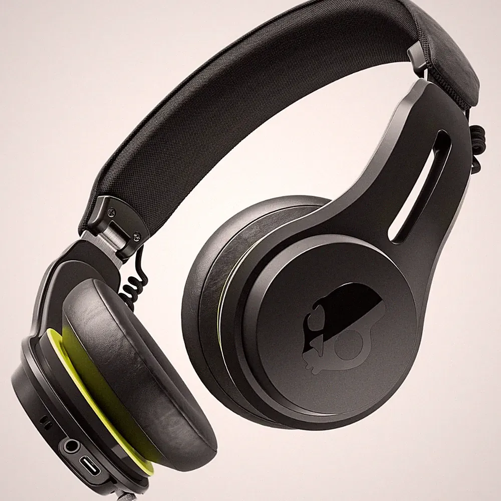Skullcandy Icon ANC Wireless On-Ear Kopfhörer Noise Cancelling 60H Schwarz Neu