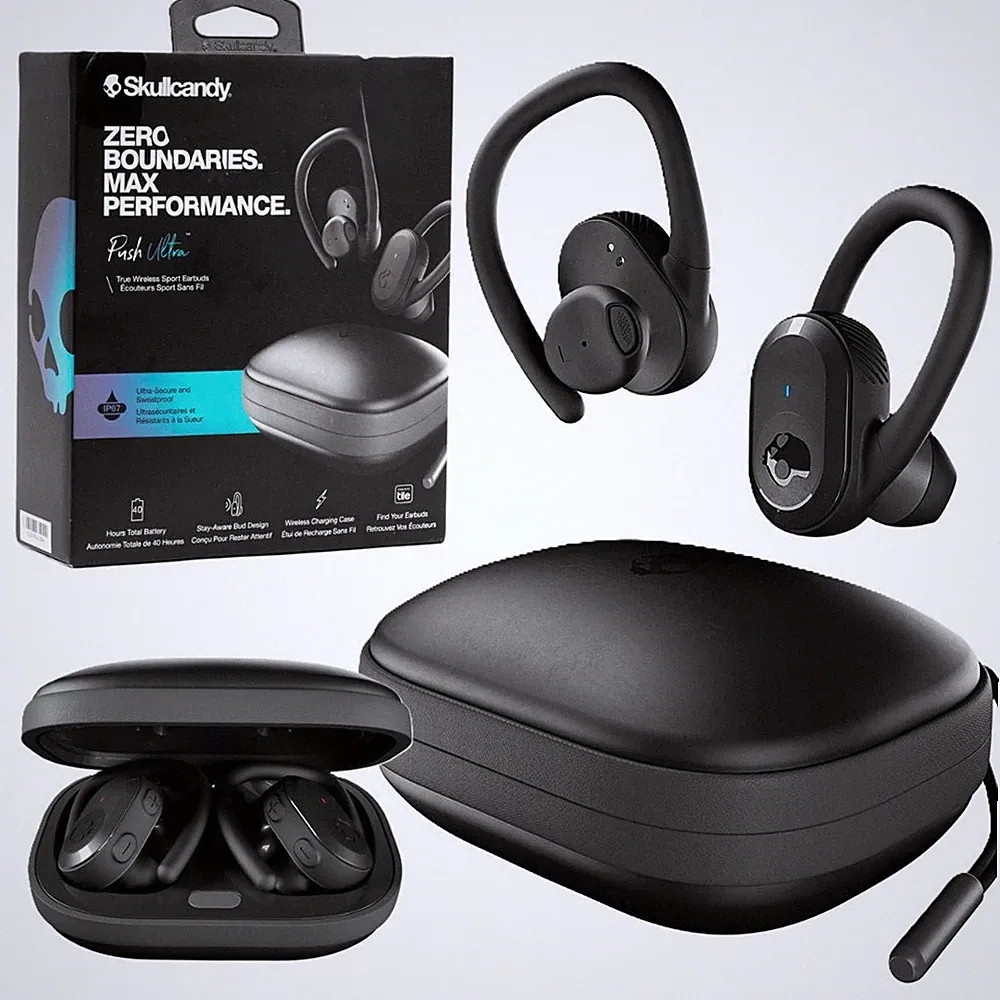 Skullcandy Push Ultra Wireless In-Ear-Kopfhörer mit Mikrofon