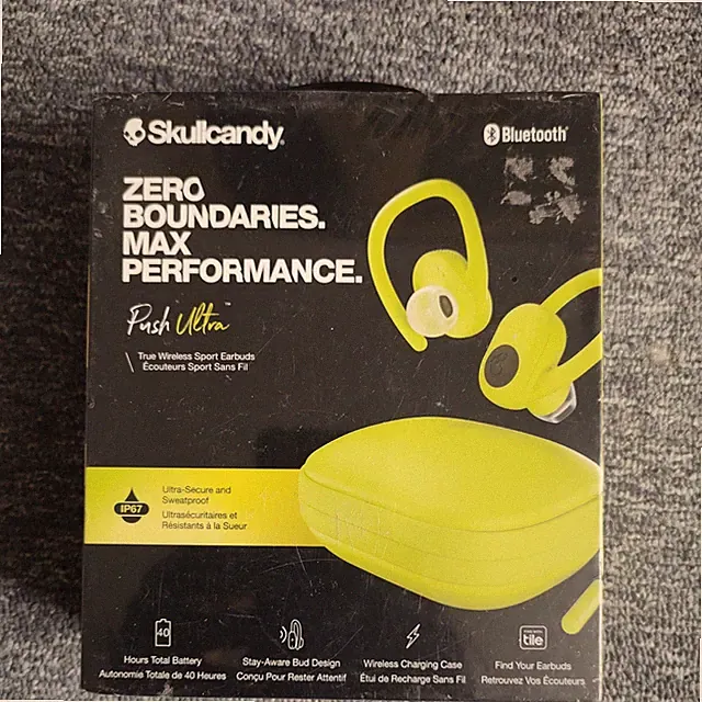 Skullcandy Push Ultra Wireless In-Ear-Kopfhörer mit Mikrofon Geld