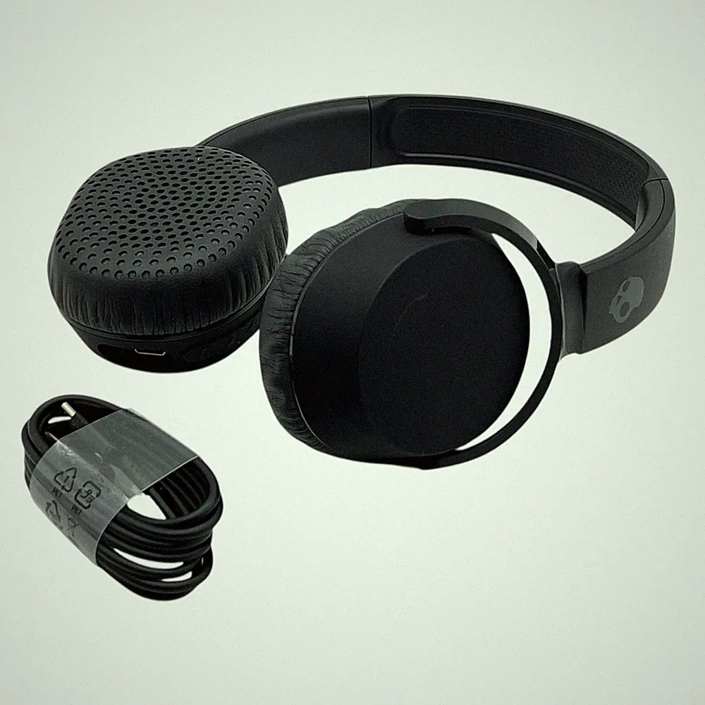 Skullcandy Riff 2 | On-ear Bluetooth Headset | True Black