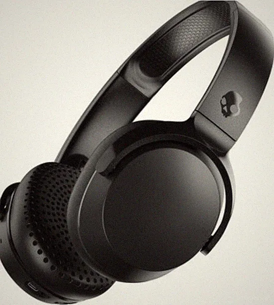 SKULLCANDY RIFF 2, On-ear Headset Bluetooth True Black - gebraucht/ nur Kabel