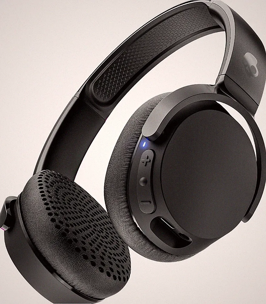 Skullcandy Riff 2 On-Ear Wireless-Kopfhörer, 34 Std. Akkulaufzeit, Mikro, Kompat
