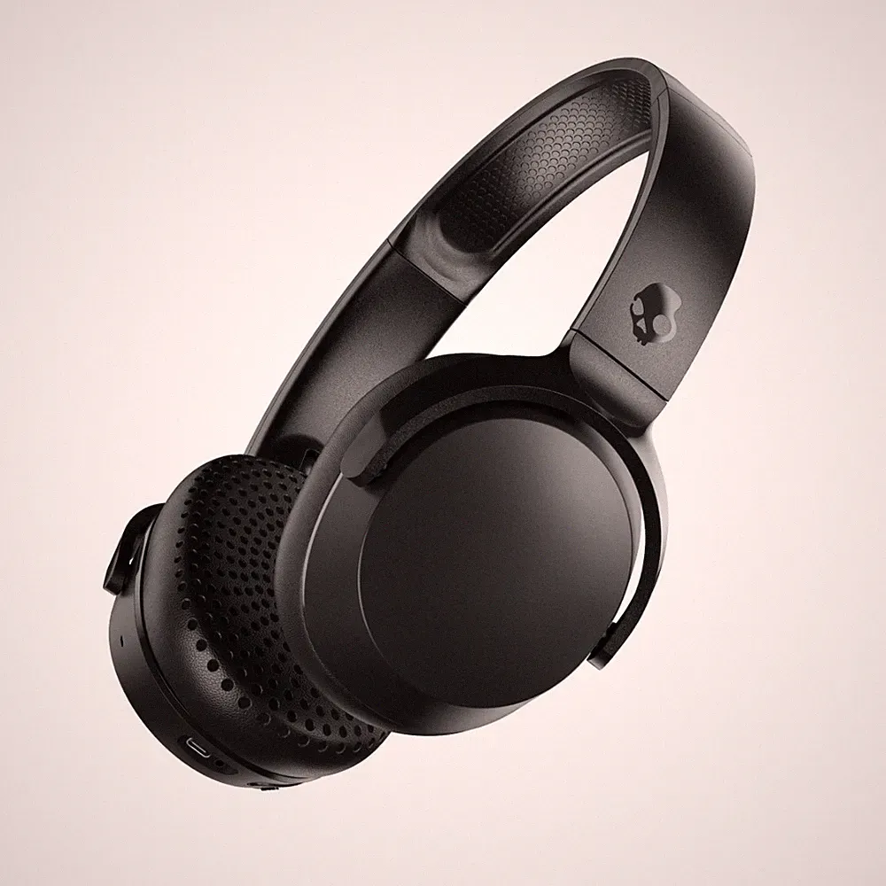 Skullcandy Riff 2 On-Ear Wireless-Kopfhörer, 34 Std. Akkulaufzeit, Mikro, Kompat