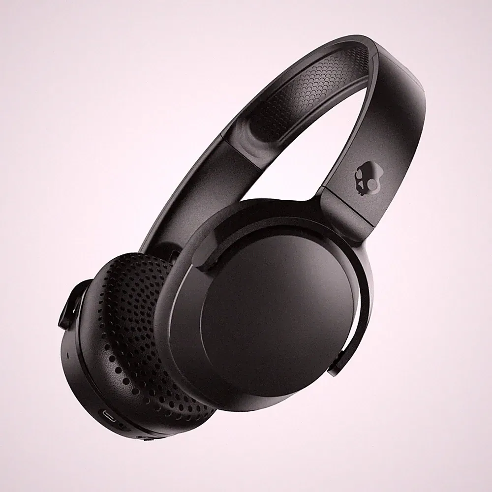 Skullcandy Riff 2 Wireless On-Ear Kopfhörer - Schwarz - 34h Akku - Kachel - Mikrofon
