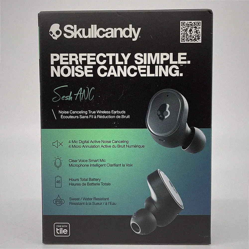 Skullcandy Sesh ANC Kabelloser In-Ear KopfhÃ¶rer mit Noise Cancelling, 32 Std. A