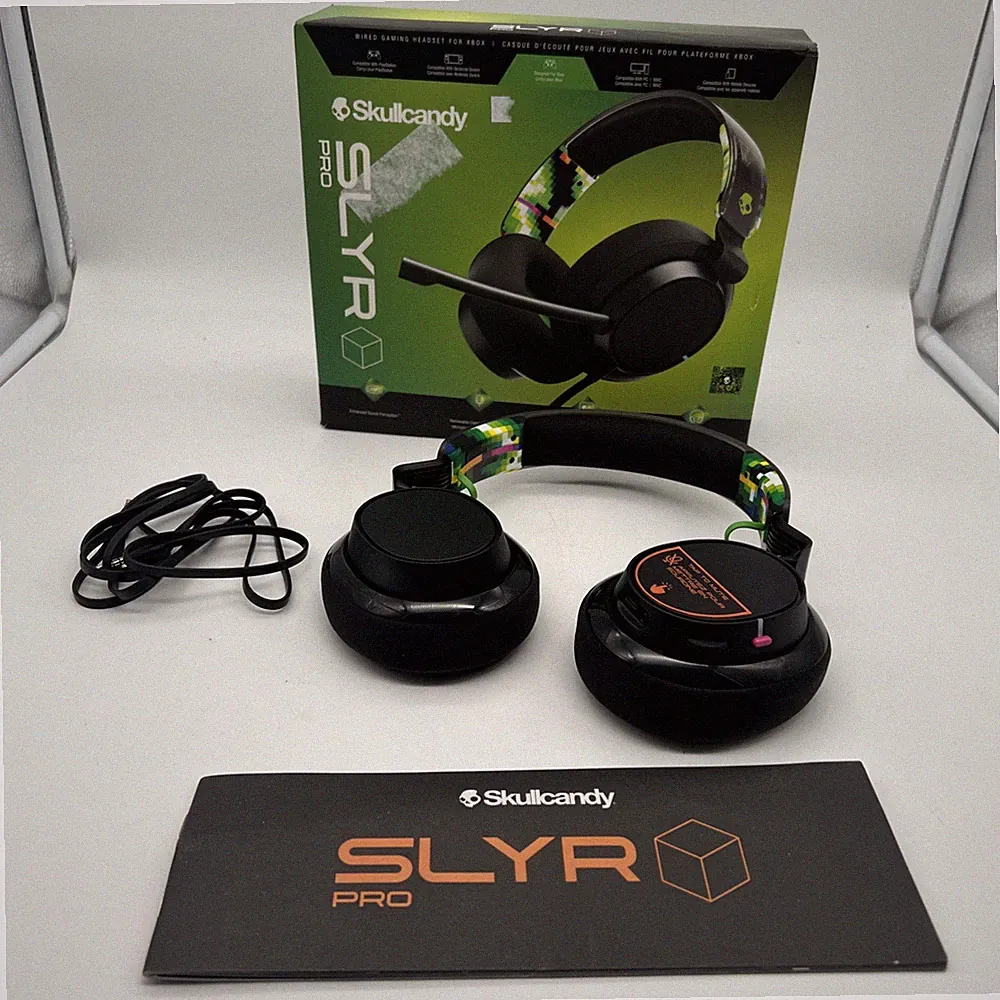 Skullcandy SLYR Pro Gaming Headset Grün Multi-Platform ‼️Ohne Headset & USB‼️