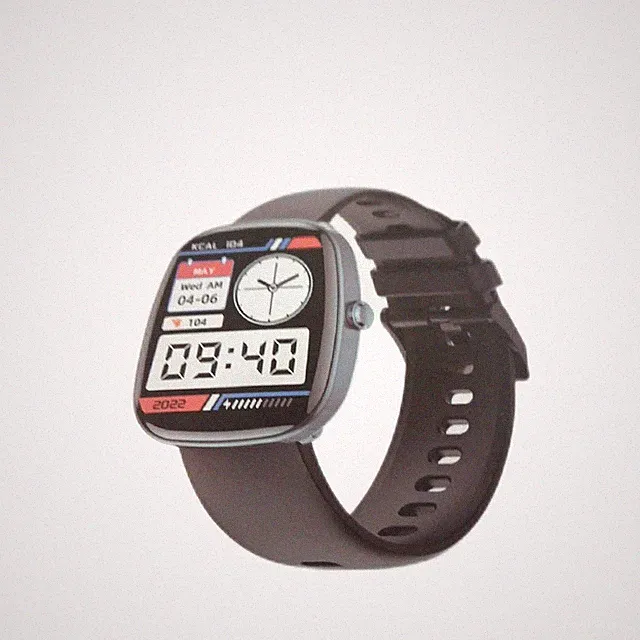 Smartwatch Uhr Elektronik 185 Zoll HD Herzfrequenz Telefonfunktion Fitness Track