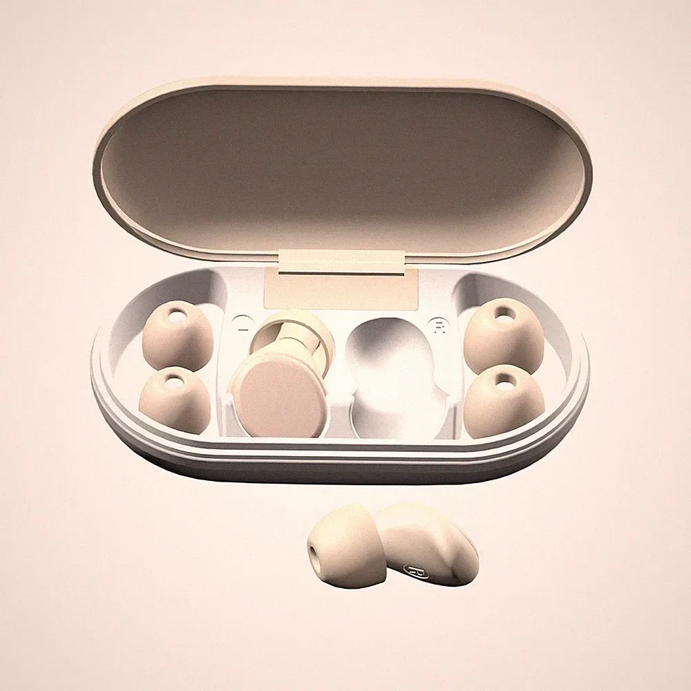 Soft Touch Ohrstöpsel zum Schlafen mit Noise Cancelling bis 36dB Pegel