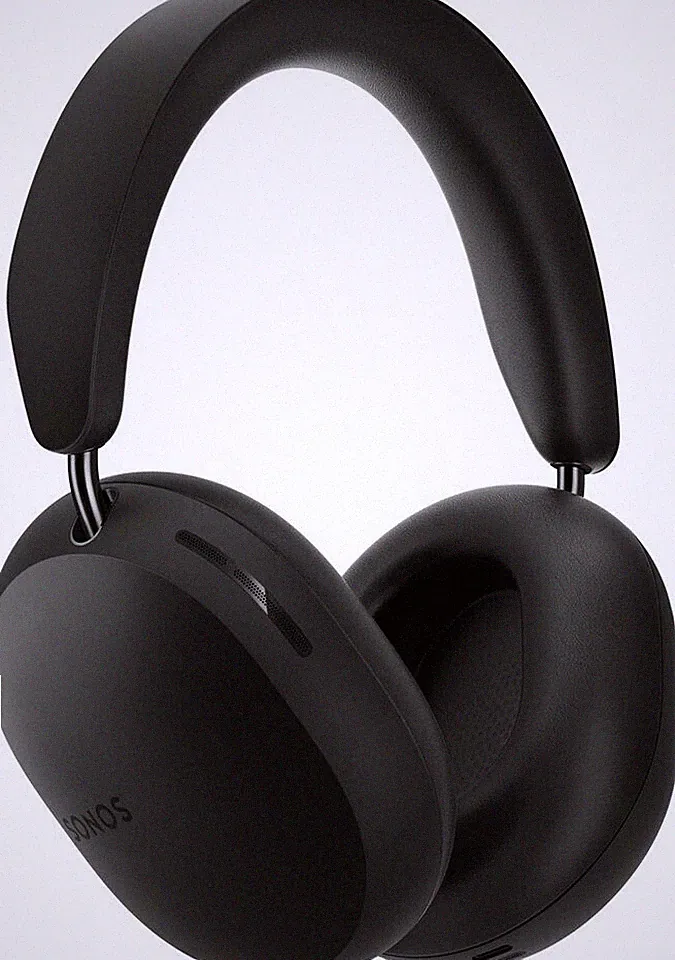 Sonos Ace Wireless Over-Ear-Kopfhörer – Schwarz – Aktive Geräuschunterdrückung