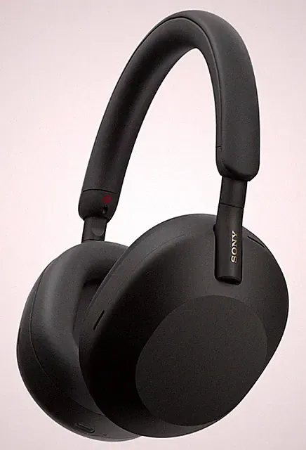 Sony Bluetooth-Kopfhörer WH1000XM5SAB.CE7 Kopfband Schwarz USB Typ-C