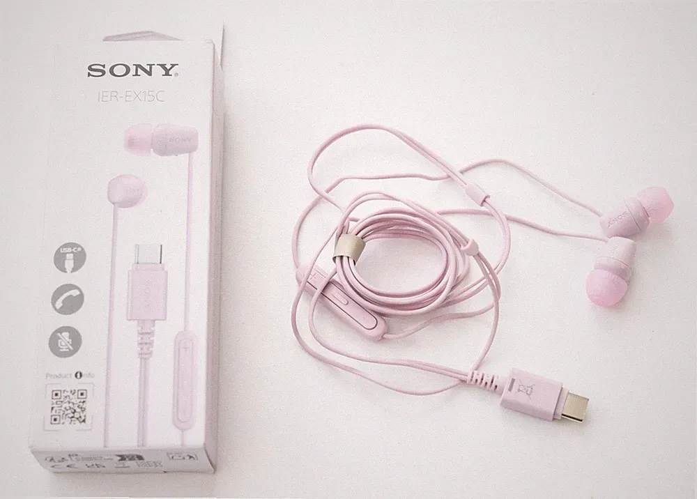 Sony IER‑EX15C In-Ear Kopfhörer USB-C Mikrofon Leicht Android iPhone Laptop PC