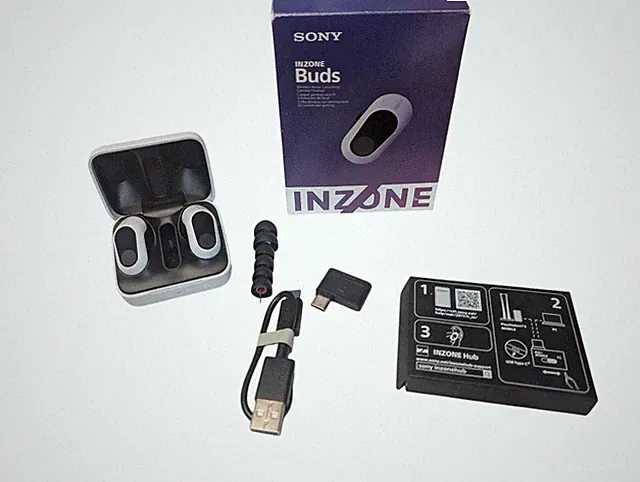 Sony INZONE Buds WF-G700N Wireless Gaming Earbuds – Weiß – ANC – PS5/PC