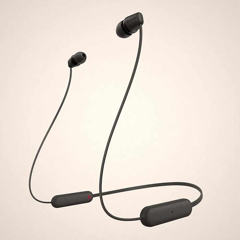 Sony kabellose In-Ear-Kopfhörer WI-C100, Bluetooth, Schwarz