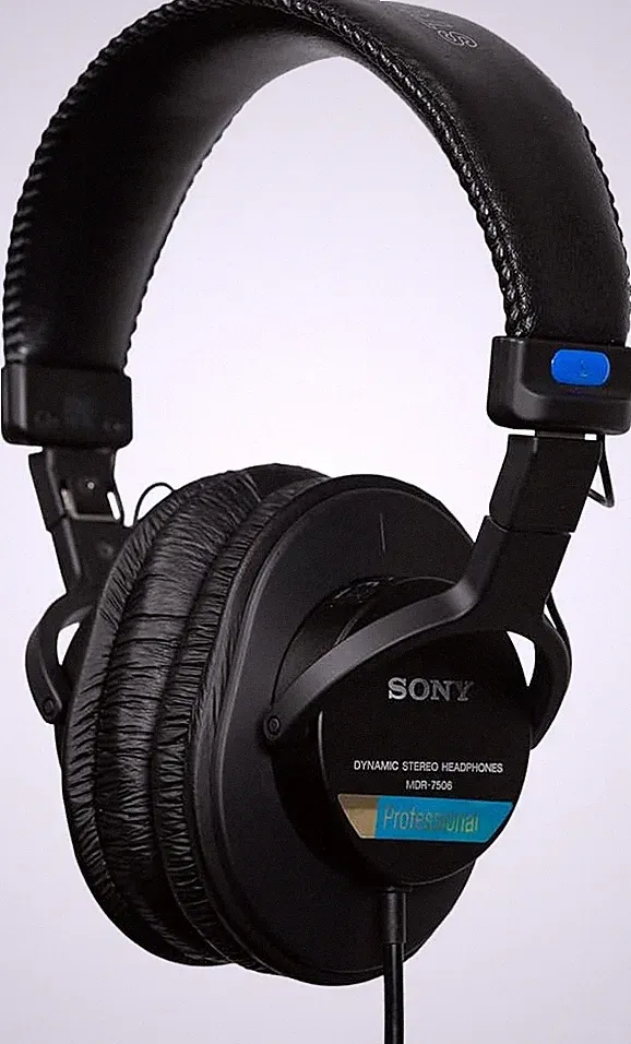 Sony kHz 63 Ohm Studio-Monitor-Kopfhörer MDR 7506 geschlossen leichtes 227 g