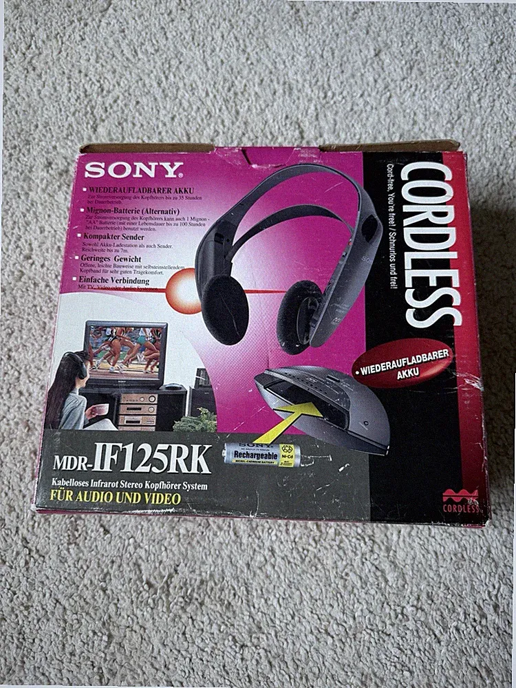 Sony Kopfhöhrer Infrarot Kabellos MDR IF125RK