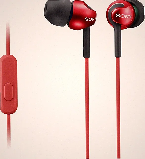 Sony Kopfhörer In-Ear MDR-EX 110 APR Rot