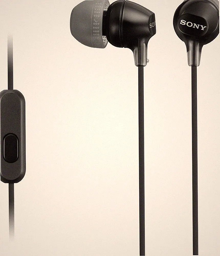 Sony Kopfhörer In-Ear MDR-EX 15 APB Schwarz