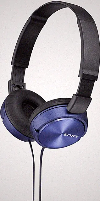 Sony Kopfhörer On-Ear MDR-ZX 310 L Blau