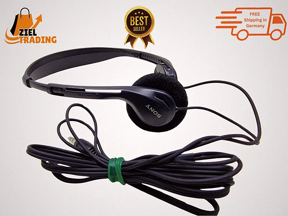 Sony MDR-007 Kopfhörer, leicht, On-Ear, Stereo, kabelgebunden, 3,5 mm, Retro