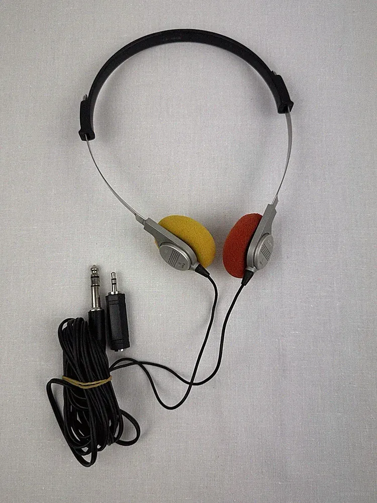 Sony MDR 3 Vintage Kopfhörer On-Ear Stereo 6,35mm + 3,5mm Klinke Retro Walkman