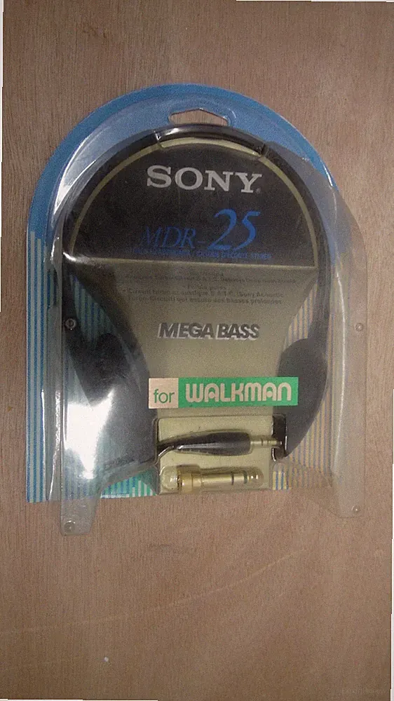 Sony MDR-35 Kopfhörer for Walkman High End On-Ear Stereo Klinke Retro Mega Bass