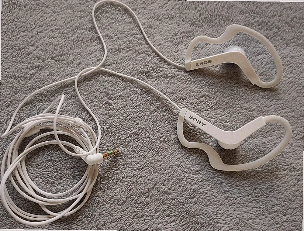 Sony MDR-AS200 Sport Kopfhörer Weiß