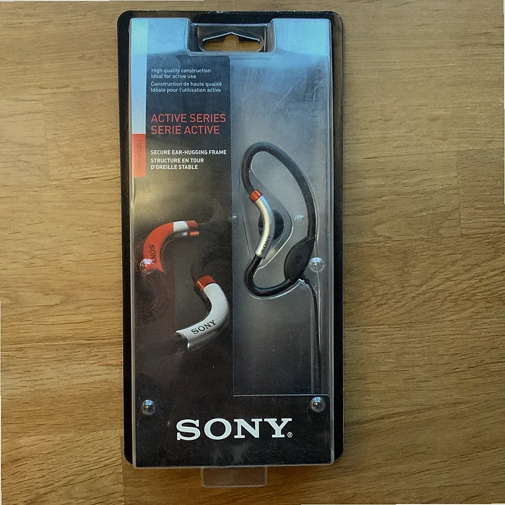 SONY MDR-AS20J | SPORT OHRHÖRER KOPFHÖRER | schwarz | NEU & OVP (!)