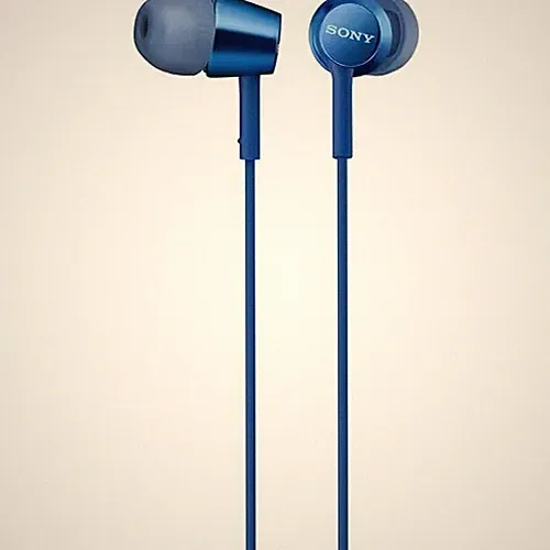 Sony MDR-EX155AP LI kabelgebundene In-Ear-Kopfhörer 3,5 mm blau Japan...