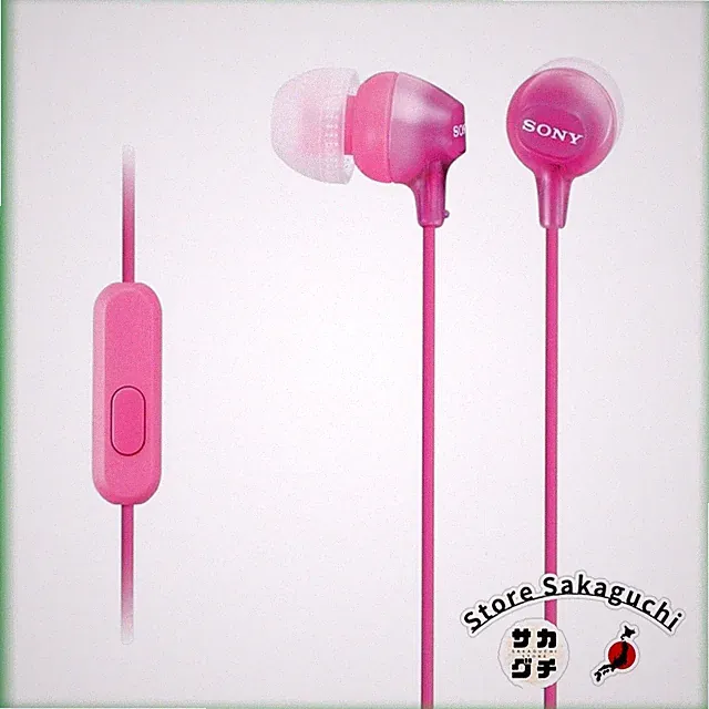 Sony MDR-EX15AP Pink In-Ear Ohrhörer 3,5 mm Stereo Mini L-förmiger Stecker...