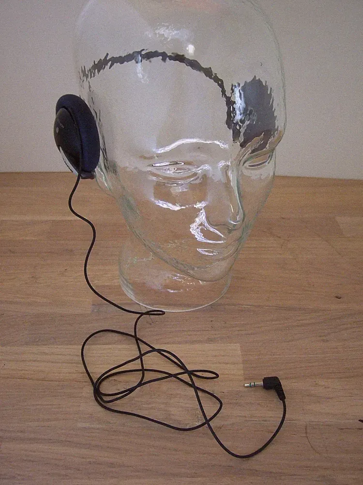 Sony MDR-G051 Vintage Walkman Kopfhörer Nackenbügel Clip-On Ear Clip gebrochen