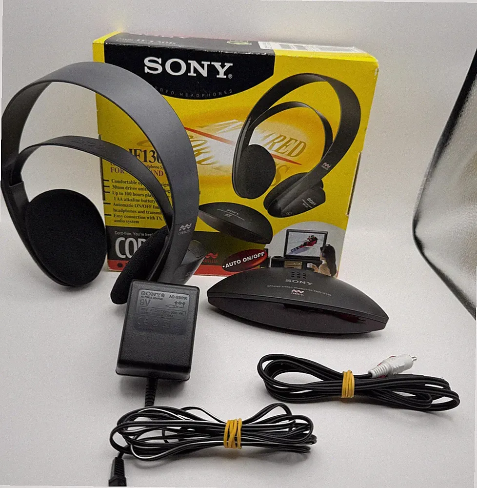 Sony MDR-IF130 Infrarot Kopfhörer Set mit OVP guter Zustand
