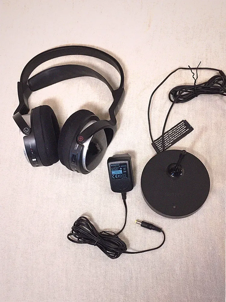 Sony MDR-RF810R Wireless Infrarot Stereo Kopfhörer Komplett Top