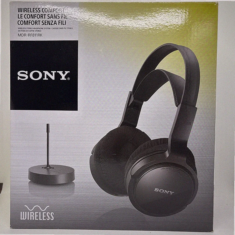 Sony MDR-RF811RK Funk-Kopfhörer Over-Ear mit 100m Reichweite