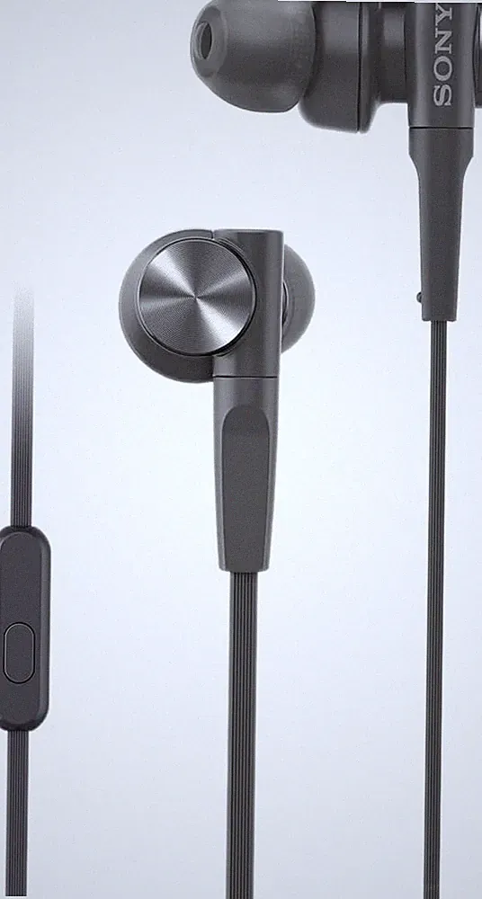 Sony MDR-XB55AP In-Ear-Kopfhörer (Extrabass, Mikrofon) Schwarz, Original & OVP