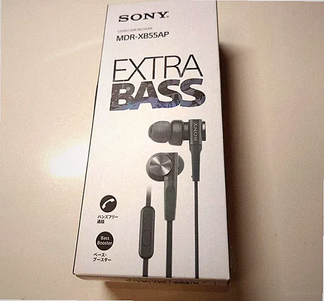Sony MDR-XB55AP Schwarz Extra Bass Kabelgebunden In-Ohr Ohrhörer mit...
