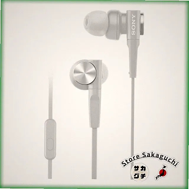 Sony MDR-XB55AP Weiß Extra Bass Kabelgebundene In-Ear Ohrhörer mit...