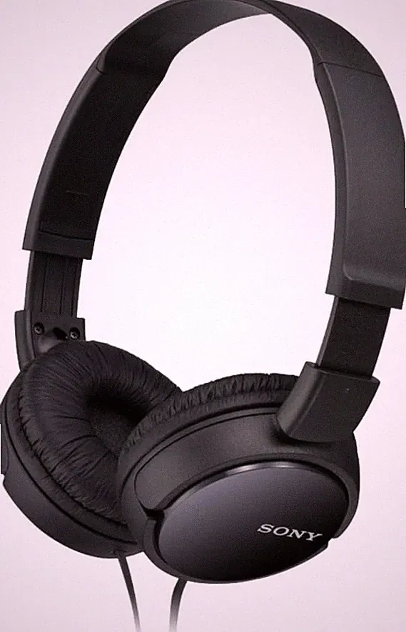 Sony MDR-ZX110 Bügelkopfhörer faltbar Schwarz 30mm Treiber ohne Mikrofon 98dB