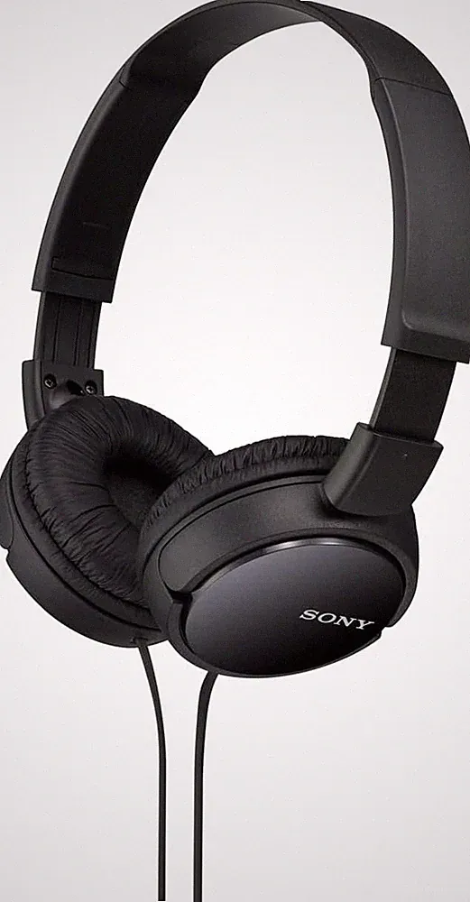 Sony MDR-ZX110 Bügelkopfhörer faltbar Schwarz 30mm Treiber ohne Mikrofon 98dB
