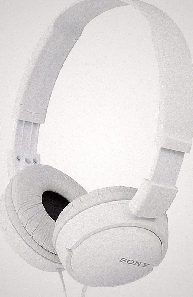 Sony MDR-ZX110 faltbarer Bügelkopfhörer Kabelgebunden Stereo Weiß Leicht