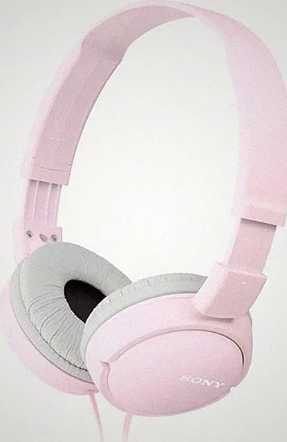 Sony MDR-ZX110 faltbarer Bügelkopfhörer Ohraufliegend On ear 3,5 Stecker rosa