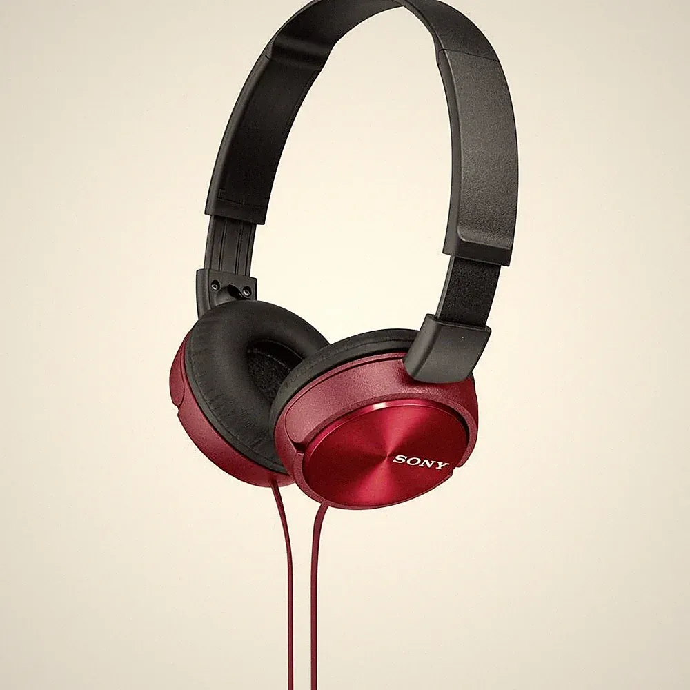 Sony MDR-ZX310 On Ear Kopfhörer kabelgebunden Rot Faltbar
