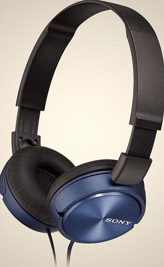 Sony MDR-ZX310L Lifestyle Kopfhörer, Ohne Mikrofon, Blau