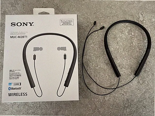 SONY MUC-M2BT1 Nackenband Bluetooth drahtloser Audioempfänger für XBA-Serie J...