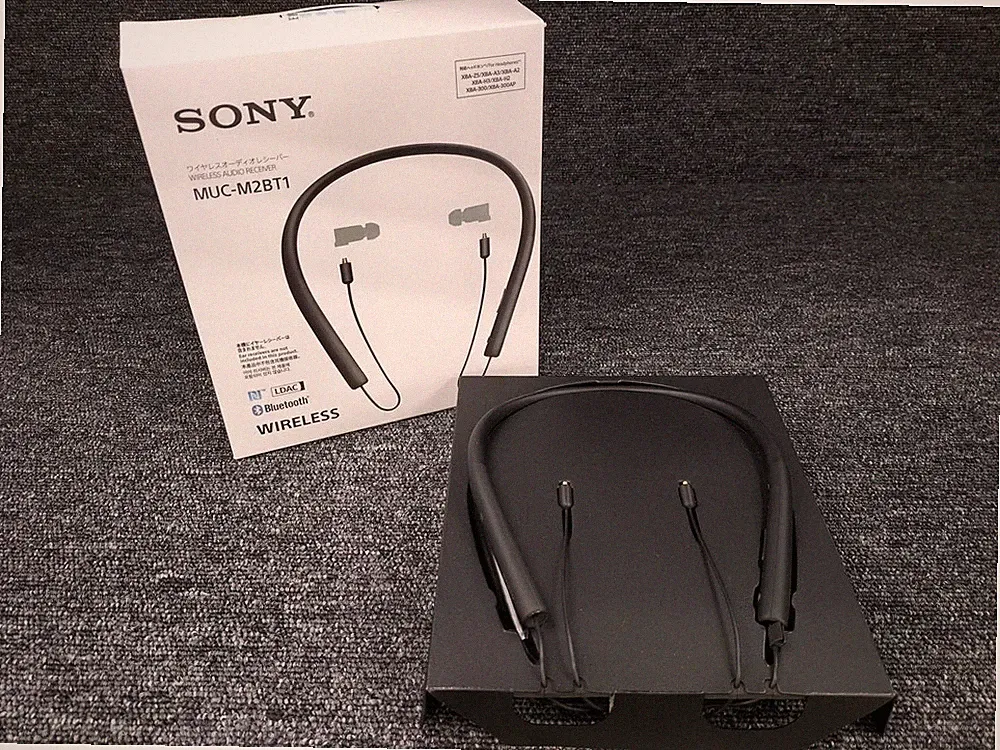 SONY MUC-M2BT1 Nackenband Bluetooth Wireless Audio Receiver für XBA Serie Geb...