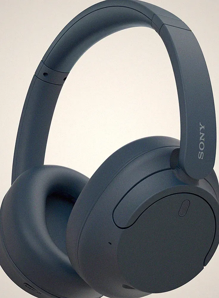 SONY Over-Ear Kopfhörer WH-CH720N Bluetooth 3,5mm Klinke USB-C Akku blau B-WARE