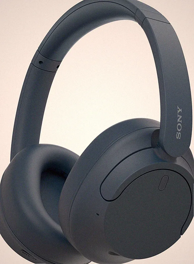 SONY Over-Ear Kopfhörer WH-CH720N Bluetooth 3,5mm Klinke USB-C Akku blau B-WARE