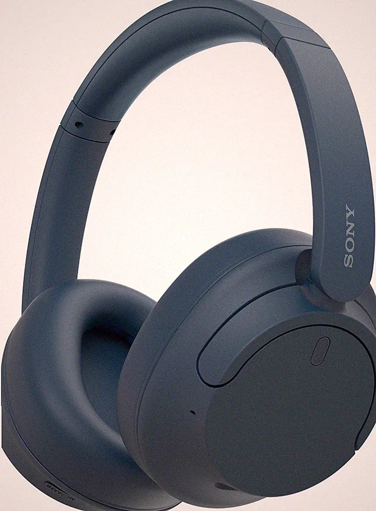 SONY Over-Ear Kopfhörer WH-CH720N Bluetooth 3,5mm Klinke USB-C Akku blau B-WARE